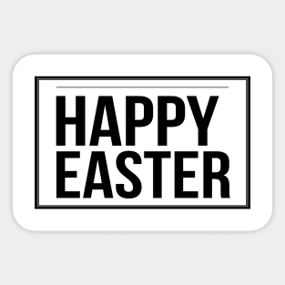 Happy Easter Cool Funny Easter Christian Sticker